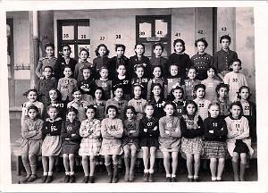 ECOLE LAMORICIERE FILLES 1947 CE2